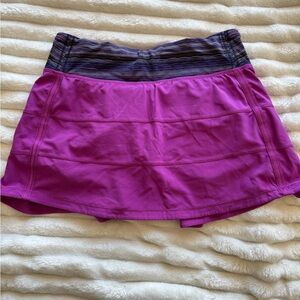 Lululemon Athletica Vibrant Purple Mini Skirt